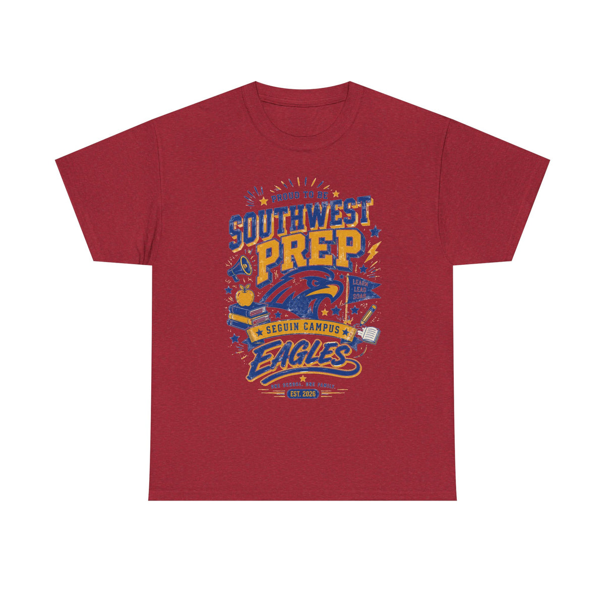 Southwest Prep Eagles T-Shirt — School Spirit Crew Tee