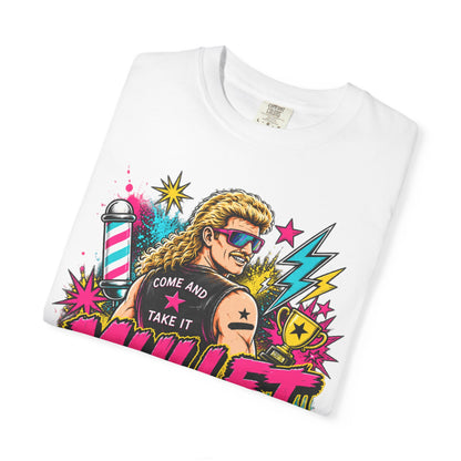 Mullet Championship T-Shirt — "Business in the Front, Party in the Back" Retro Graphic Tee