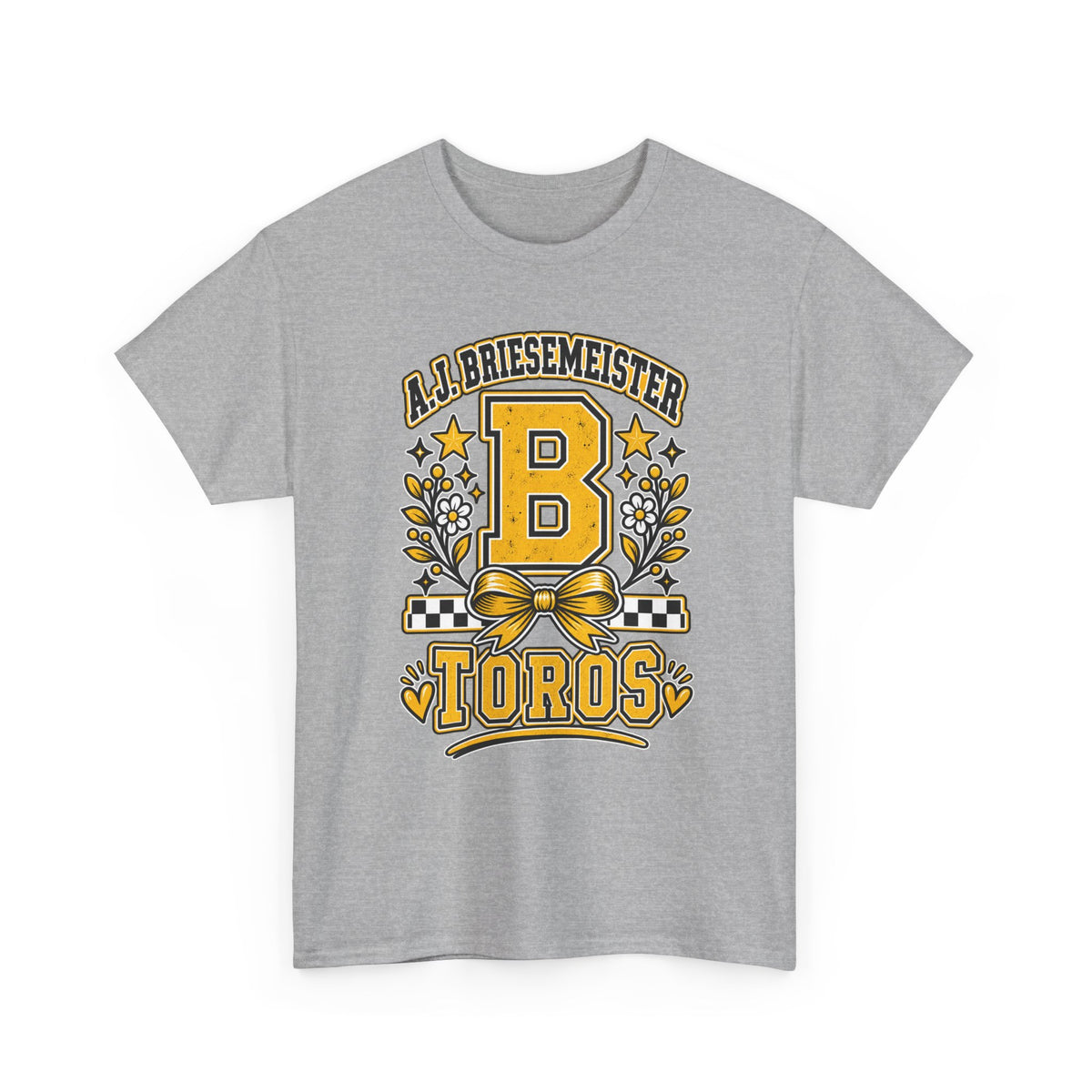 Toros 'B' Crest T-Shirt — AJ Briesemeister School Spirit Tee