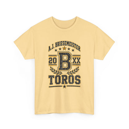 Toros Sports Crest Tee — A.J. Briesemeister Vintage Athletic Shirt