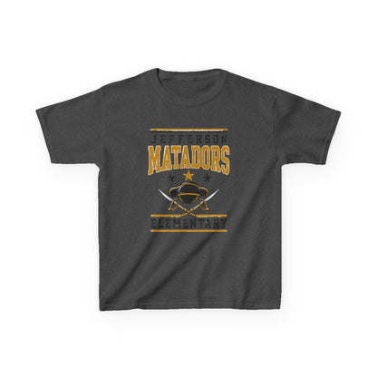 Jefferson Matadors Elementary Kids T-Shirt — School Spirit Tee