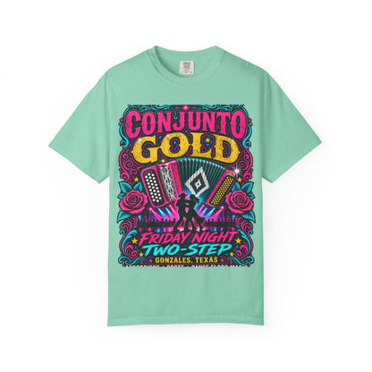 Conjunto Gold Friday Night Two-Step Graphic T-Shirt
