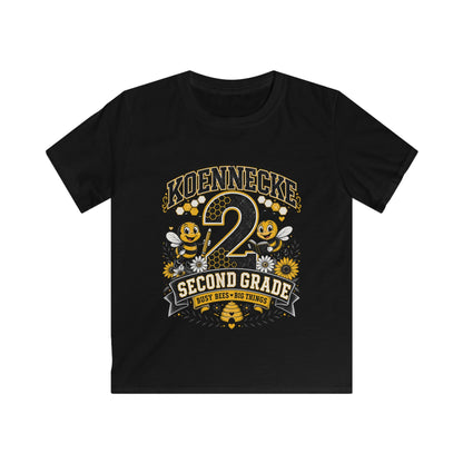 Personalized '2 Second Grade' Kids Tee — Custom Name Back-to-School Shirt