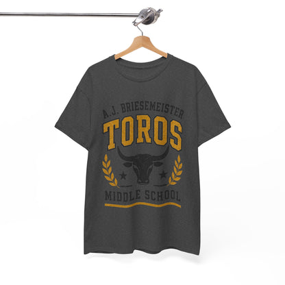 Toros Middle School Tee — A.J. Briesemeister School Spirit T-Shirt