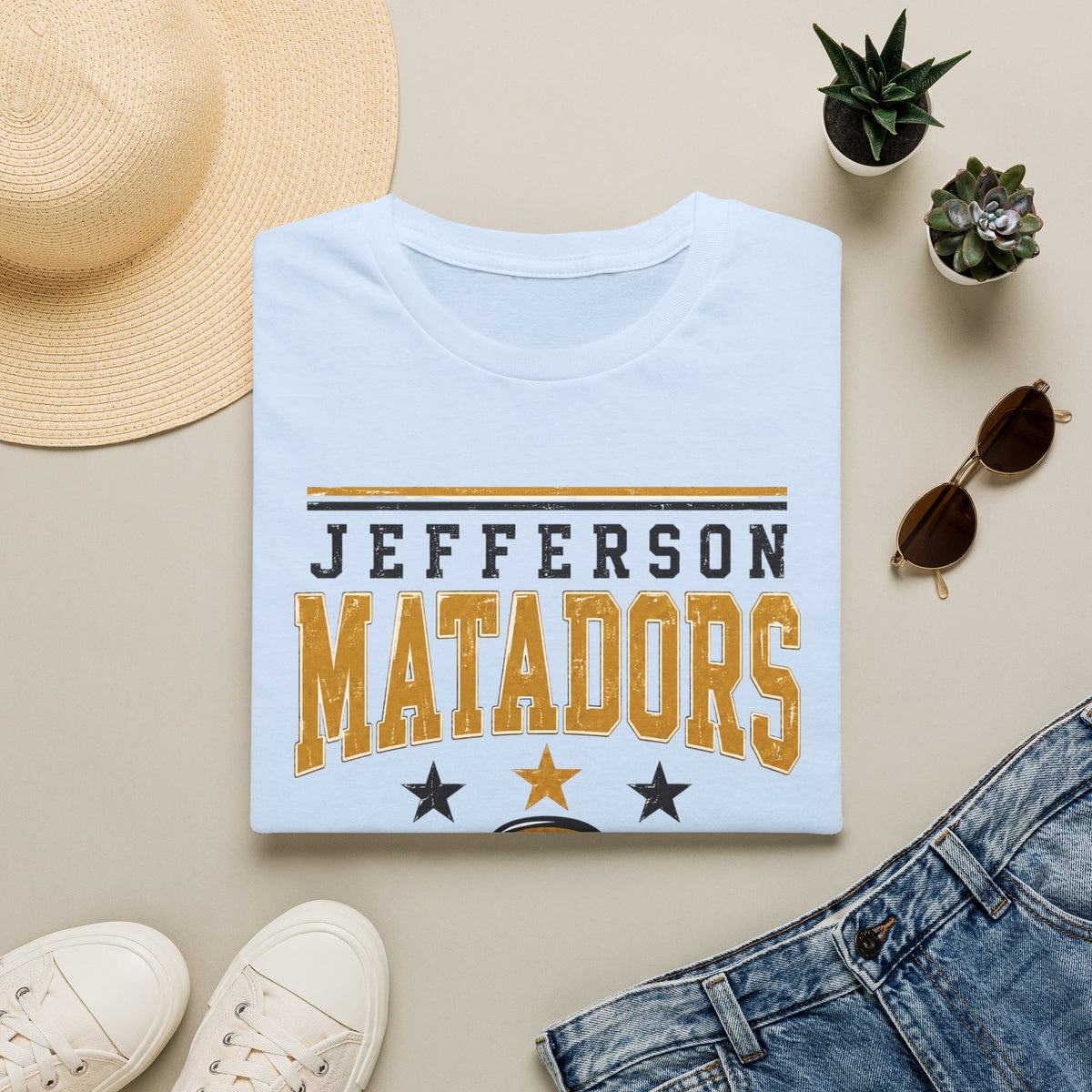 Jefferson Matadors Elementary T-Shirt — School Spirit Tee