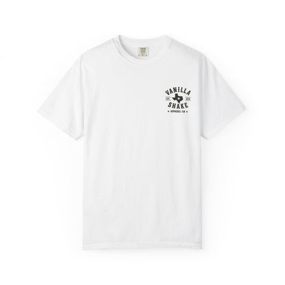 Mr. & Mrs. Shake Logo 2 - Unisex Garment-Dyed T-shirt