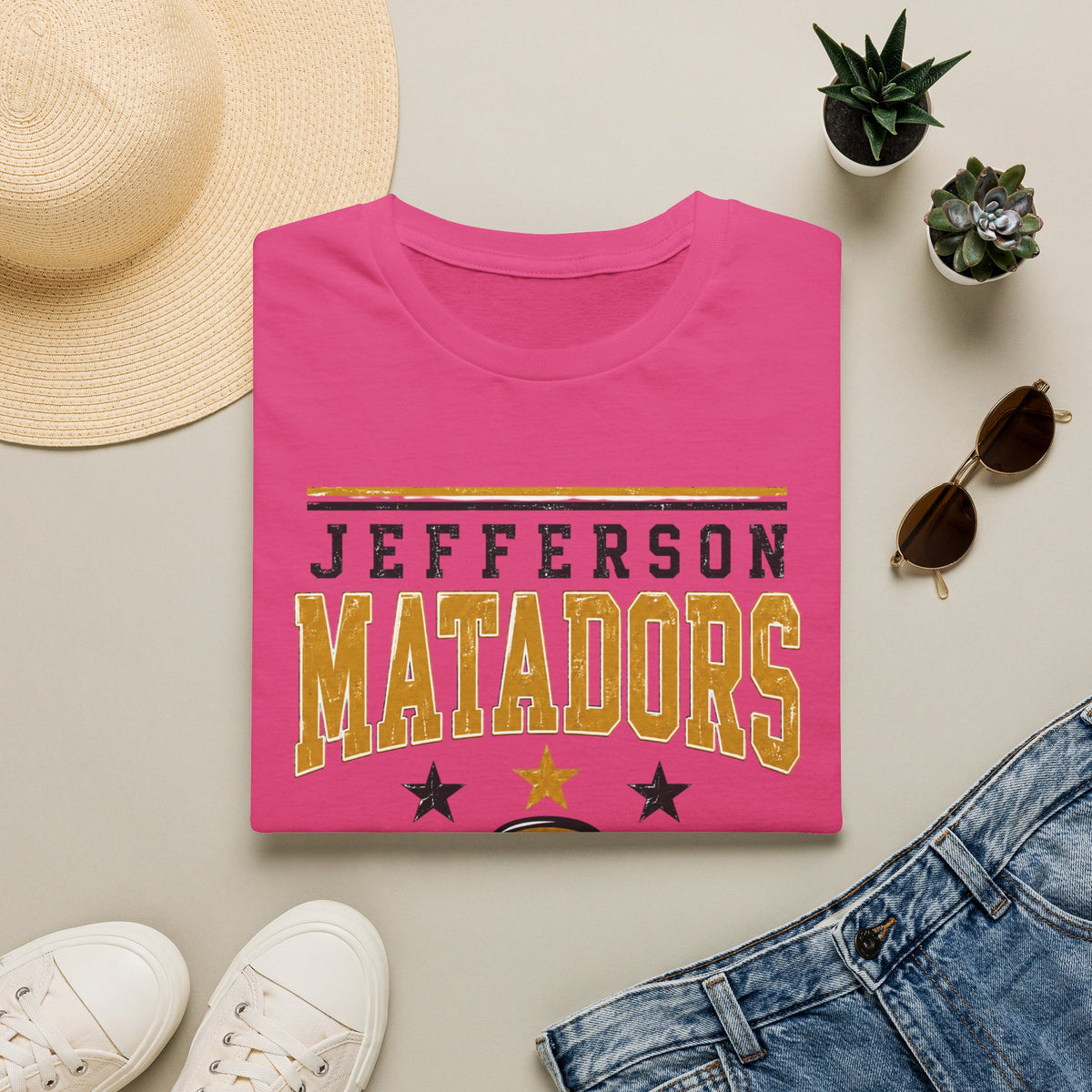 Jefferson Matadors Elementary T-Shirt — School Spirit Tee