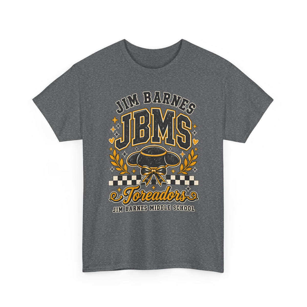 Jim Barnes JBMS Toreadors Middle School T-Shirt