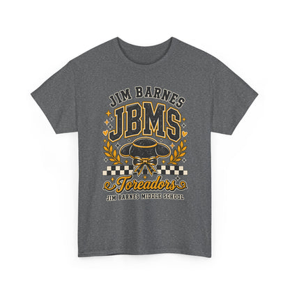 Jim Barnes JBMS Toreadors Middle School T-Shirt
