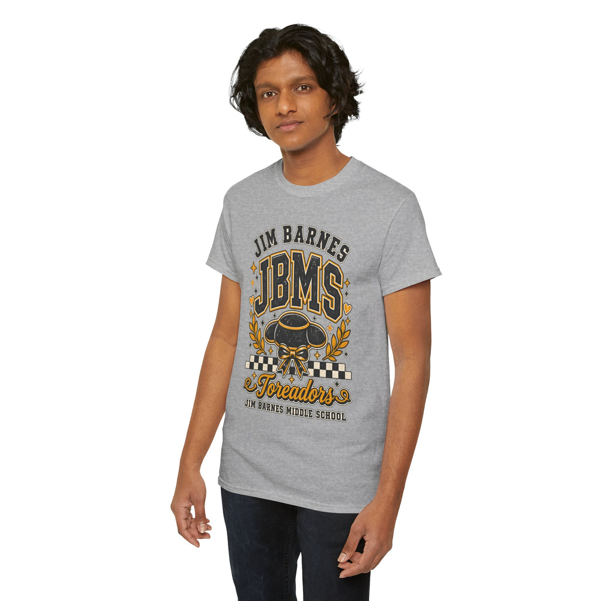 Jim Barnes JBMS Toreadors Middle School T-Shirt