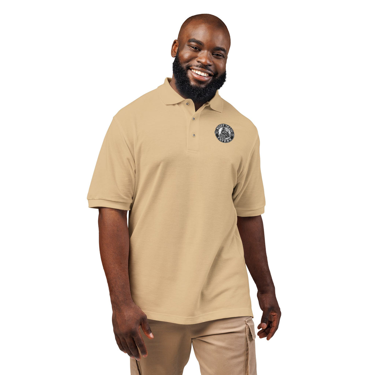 Night Train Tavern Unisex Golf Polo Shirt (Embroidery)