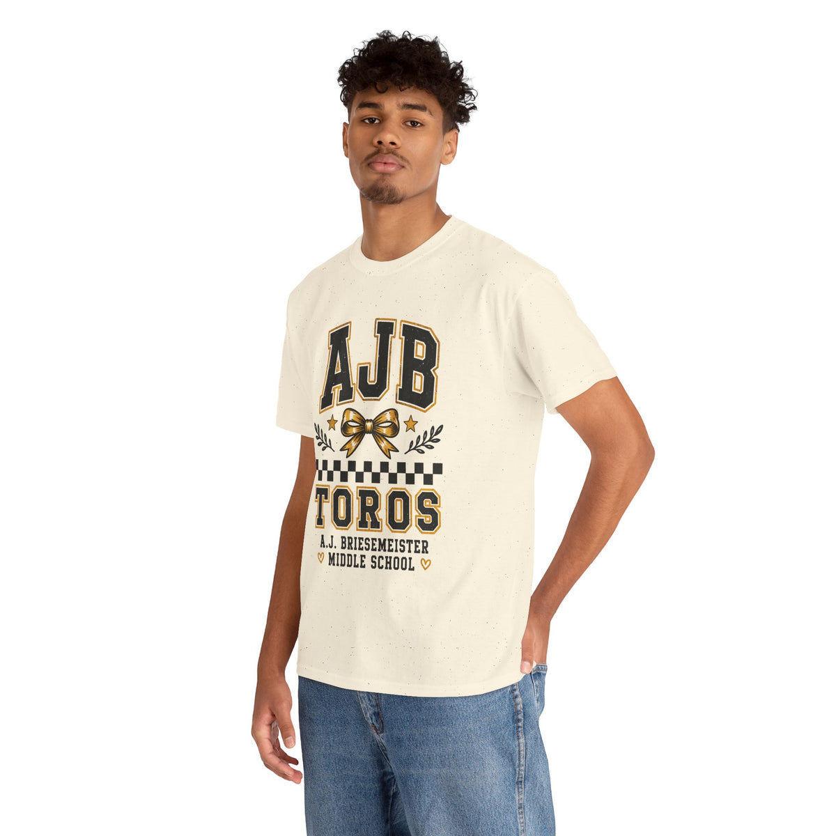 AJB Toros Middle School T-Shirt — AJ Bresemeister School Spirit Tee