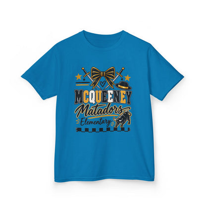 Kids Tee — McQueeny Matadors Elementary School Spirit Shirt