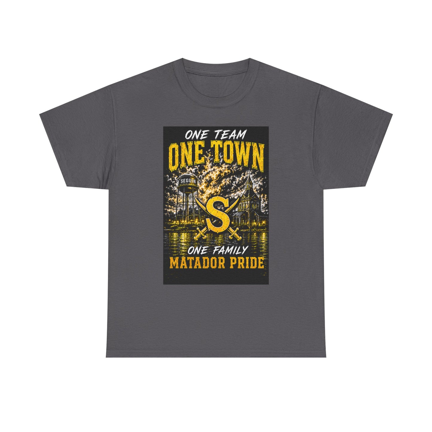 One Town Matador Pride T-Shirt — One Team, One Family Sports Tee