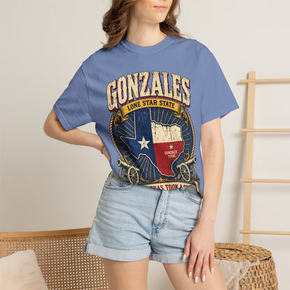 Gonzales Texas T-Shirt — 'Where Texas Took a Stand' Lone Star Heritage Tee