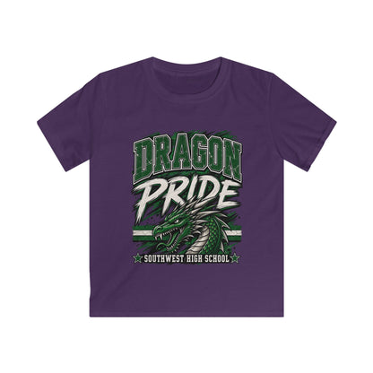 Dragon Pride Kids T-Shirt — Southwest High School Mascot Tee