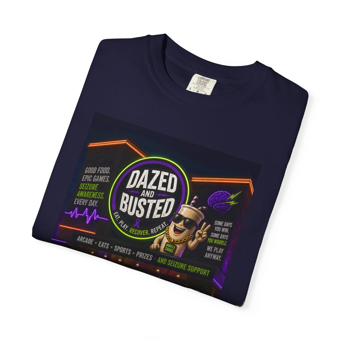 Dazed & Busted Neon Arcade T-Shirt