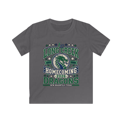 Homecoming Dragons Kids Tee — Long Creek 2026 School Spirit Shirt