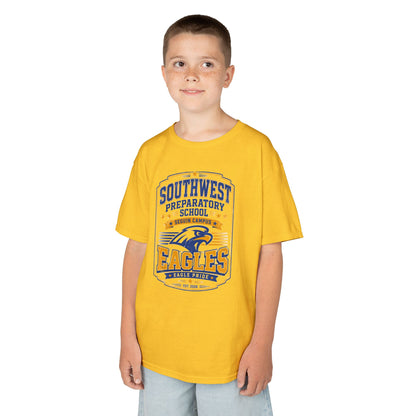 Kids T-Shirt — Southwest Preparatory School Eagles Mascot Tee