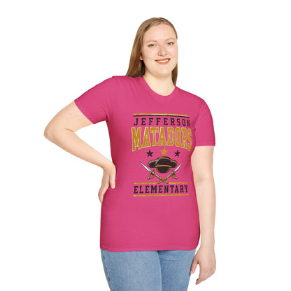 Jefferson Matadors Elementary T-Shirt — School Spirit Tee