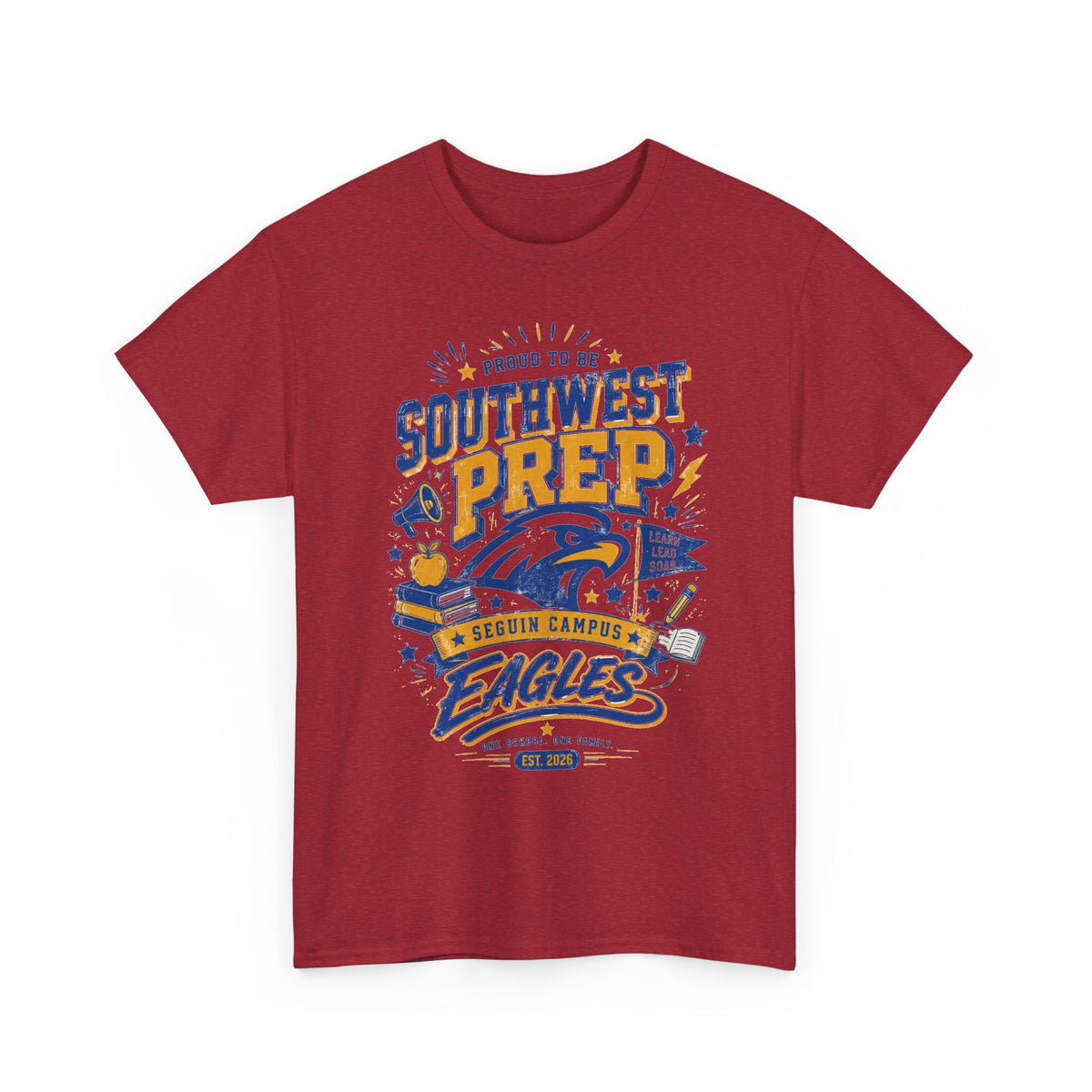 Southwest Prep Eagles T-Shirt — School Spirit Crew Tee