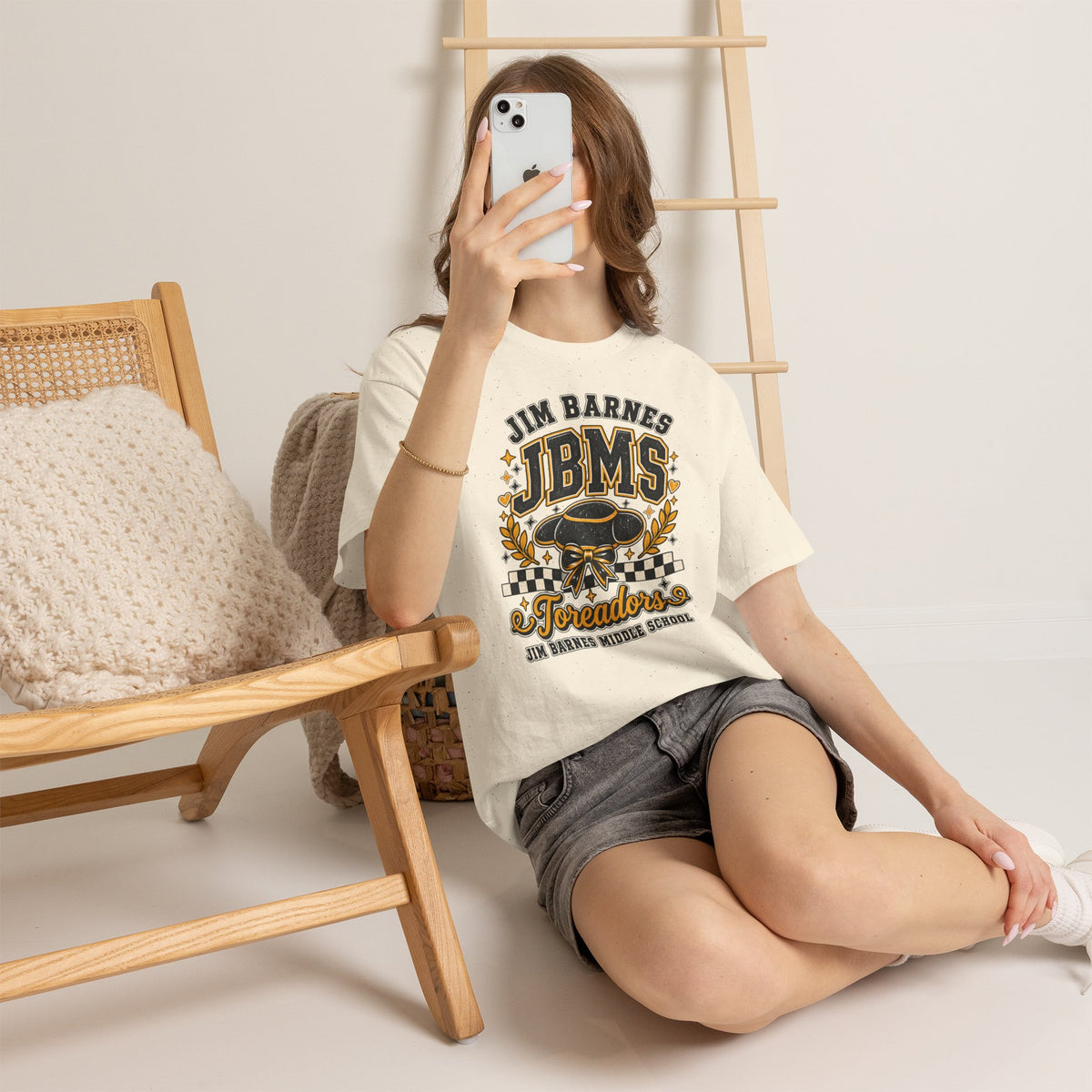 Jim Barnes JBMS Toreadors Middle School T-Shirt