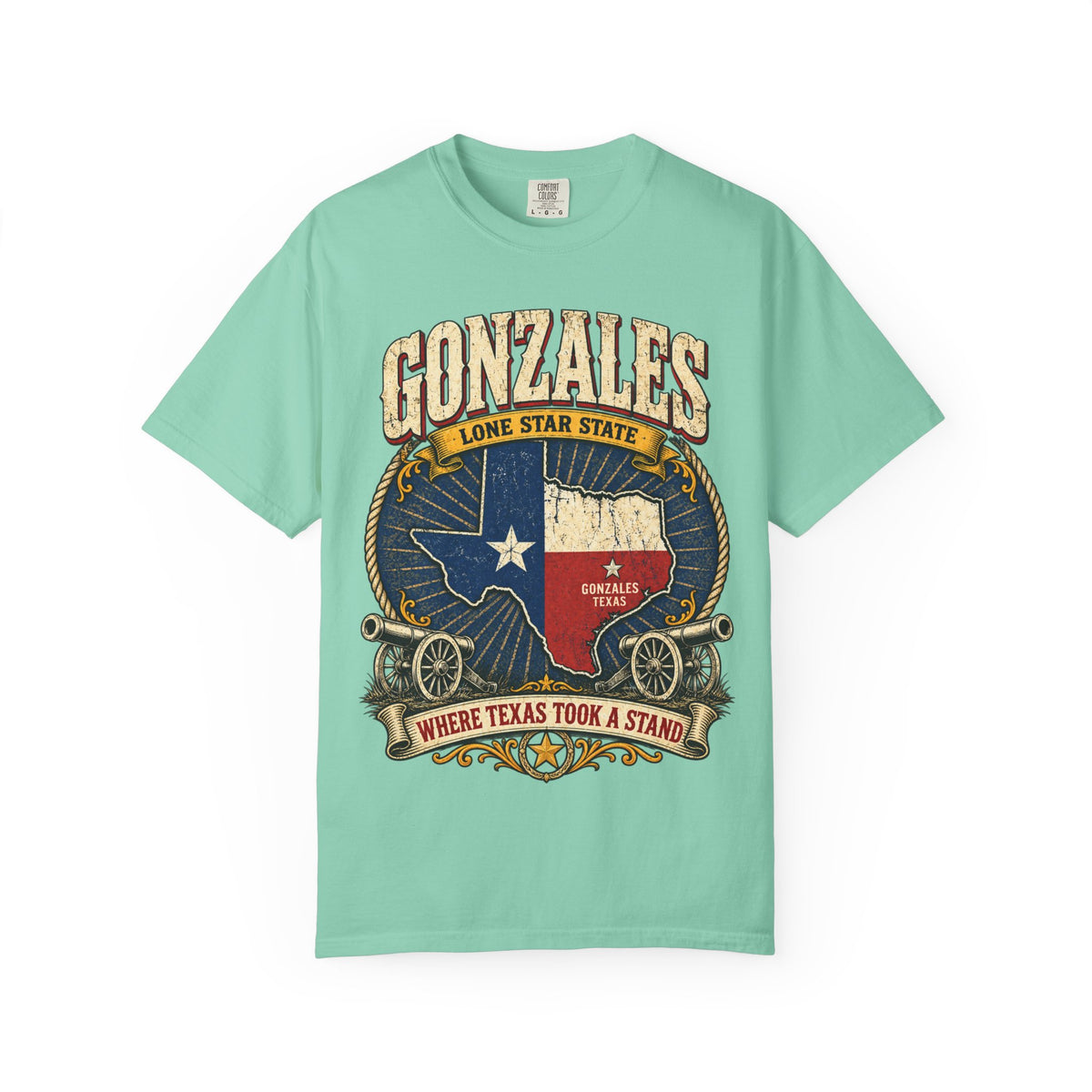 Gonzales Texas T-Shirt — 'Where Texas Took a Stand' Lone Star Heritage Tee