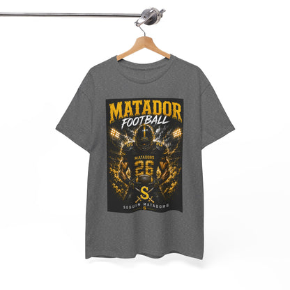 Matador Football Team Tee — Vintage Helmet Graphic Jersey Shirt