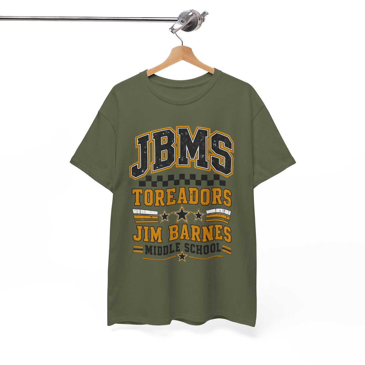 Jim Barnes Middle School Toreadors Tee — JBMS School Spirit T-Shirt