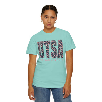 UTSA Floral Logo T‑Shirt — UT San Antonio Collegiate Tee