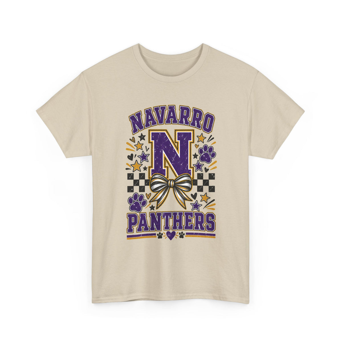 Navarro Panthers N Cheer T-Shirt — School Spirit Cheerleader Tee