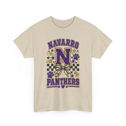 Navarro Panthers N Cheer T-Shirt — School Spirit Cheerleader Tee