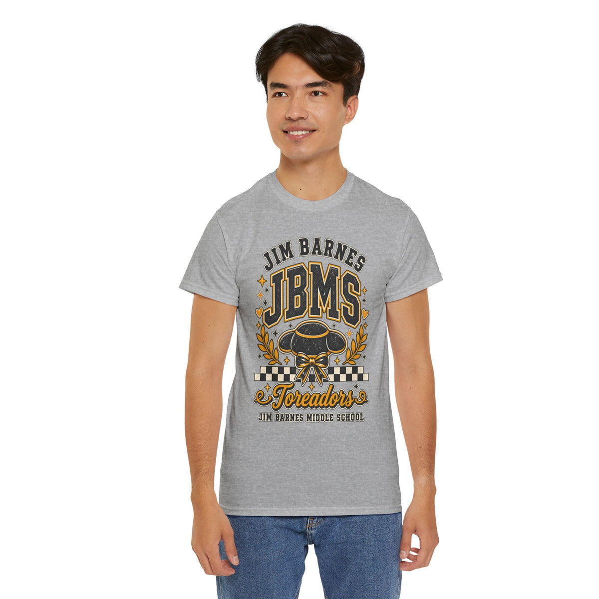 Jim Barnes JBMS Toreadors Middle School T-Shirt