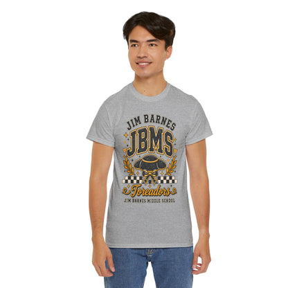 Jim Barnes JBMS Toreadors Middle School T-Shirt