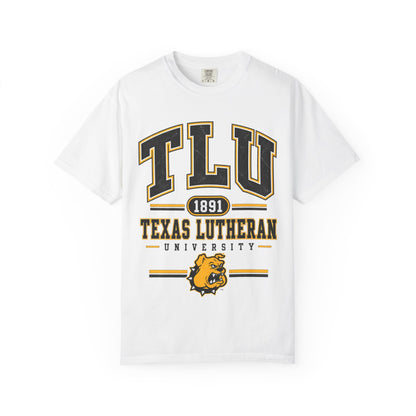 TLU Texas Lutheran University Bulldogs 1891 College T-Shirt