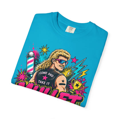 Mullet Championship T-Shirt — "Business in the Front, Party in the Back" Retro Graphic Tee
