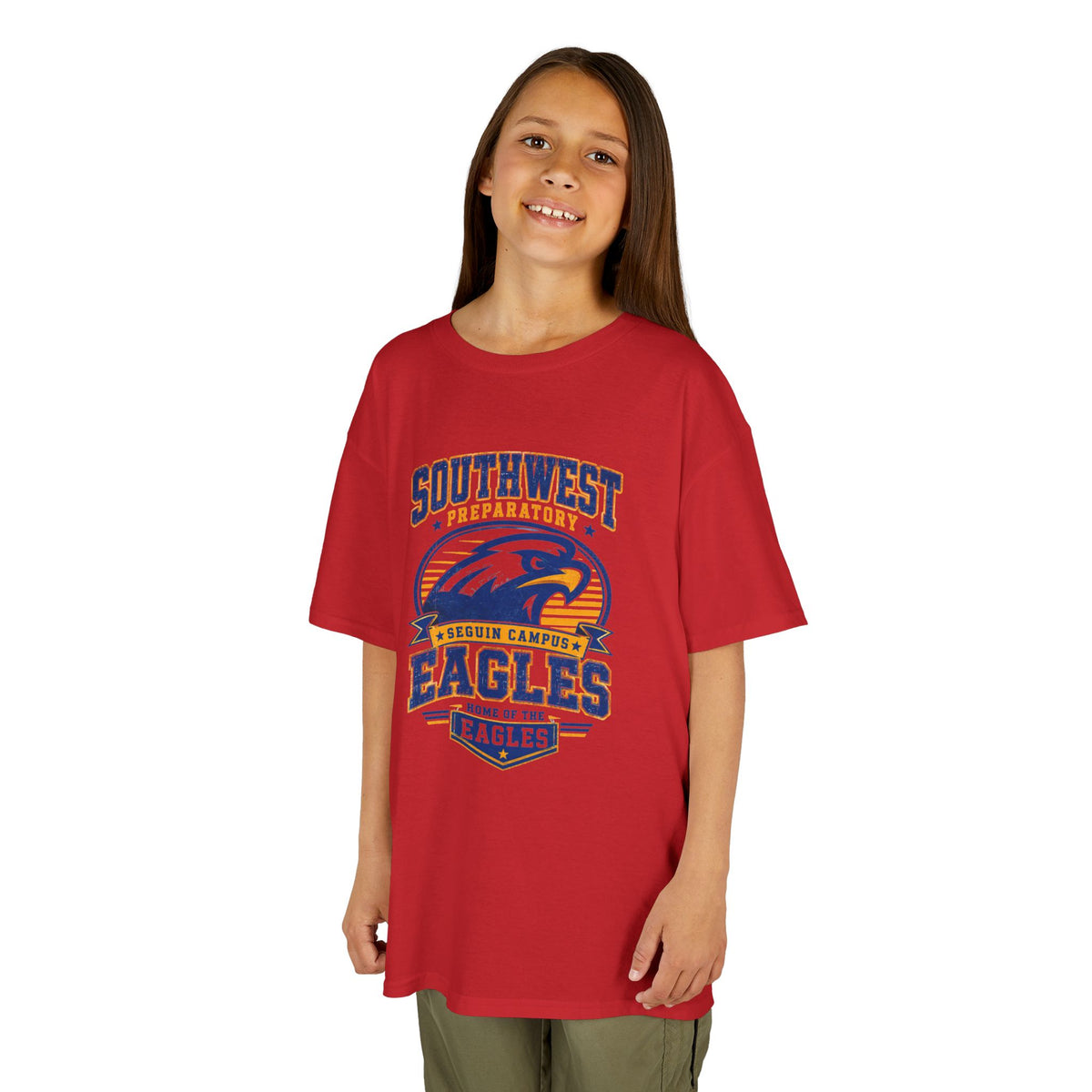 Kids Tee — Southwest Eagles School Spirit Football Team Shirt