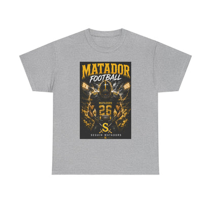Matador Football Team Tee — Vintage Helmet Graphic Jersey Shirt
