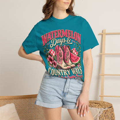 Watermelon Days & Country Ways T-Shirt