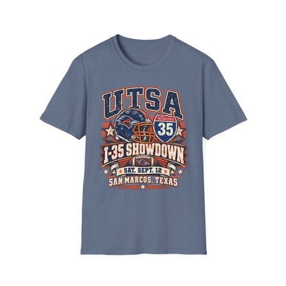 UTSA Football I-35 Showdown Tee — San Marcos Game Day Shirt