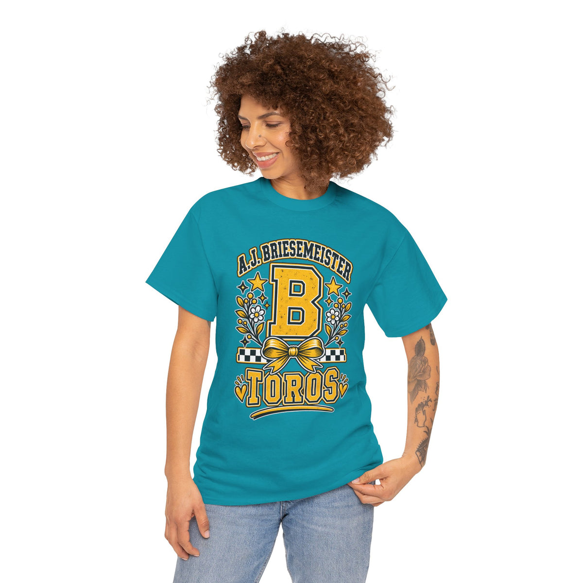 Toros 'B' Crest T-Shirt — AJ Briesemeister School Spirit Tee