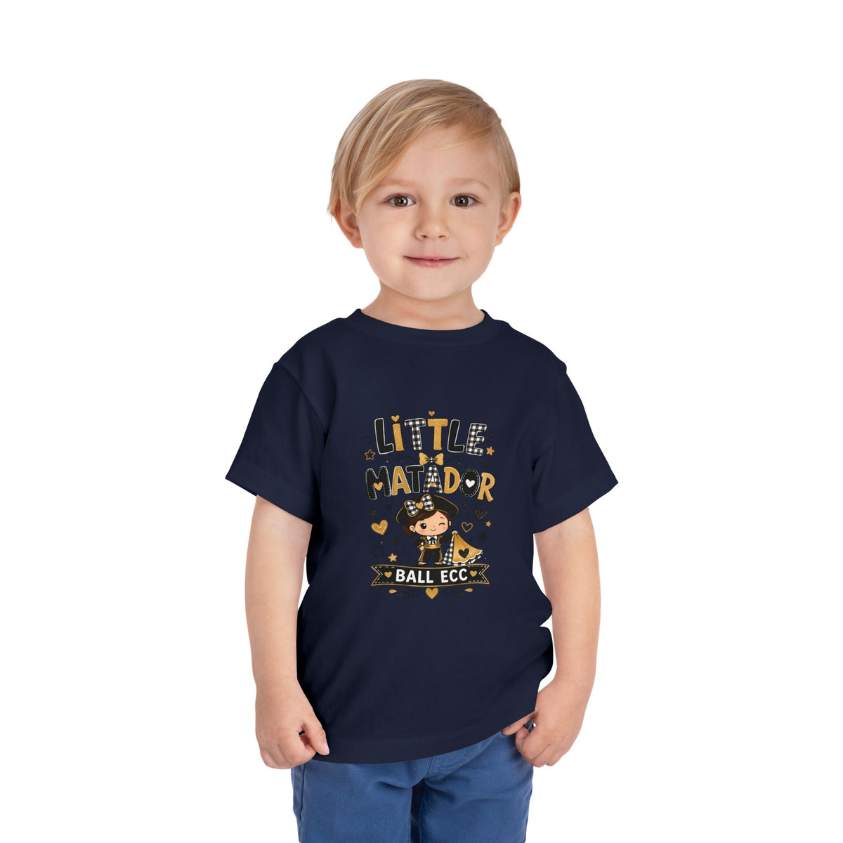 Little Matador Toddler Tee — Cute Bullfighter Baby Shirt