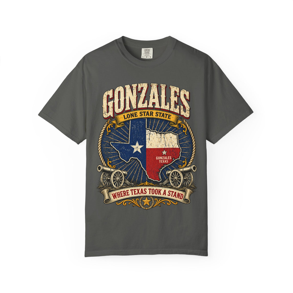Gonzales Texas T-Shirt — 'Where Texas Took a Stand' Lone Star Heritage Tee