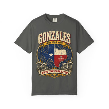 Gonzales Texas T-Shirt — 'Where Texas Took a Stand' Lone Star Heritage Tee