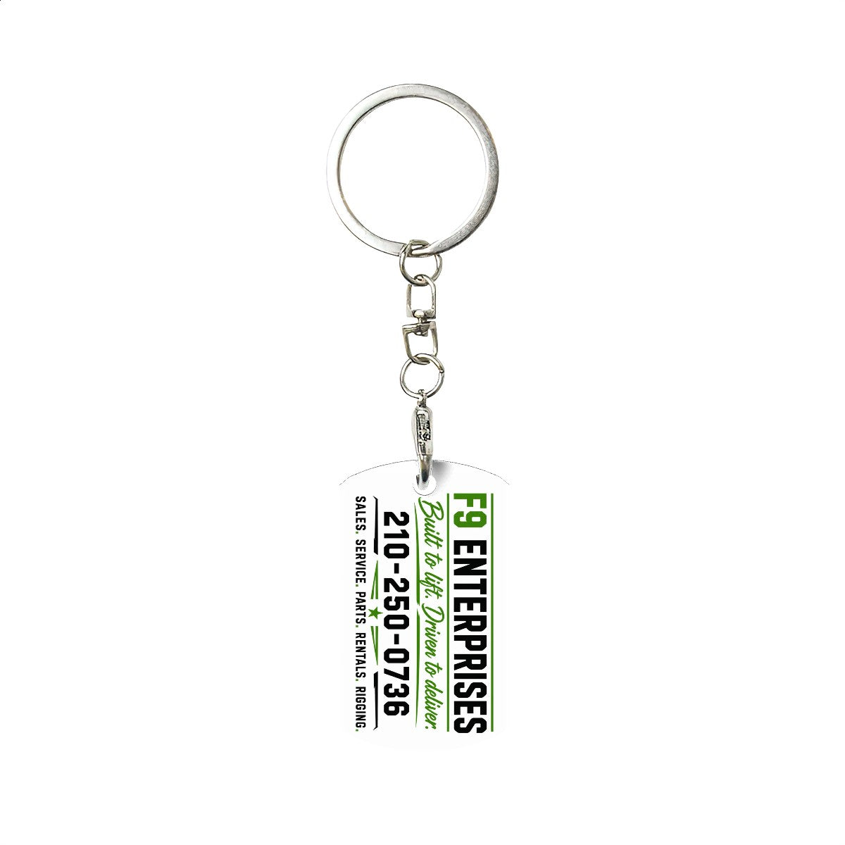 F9 Metal Keychain