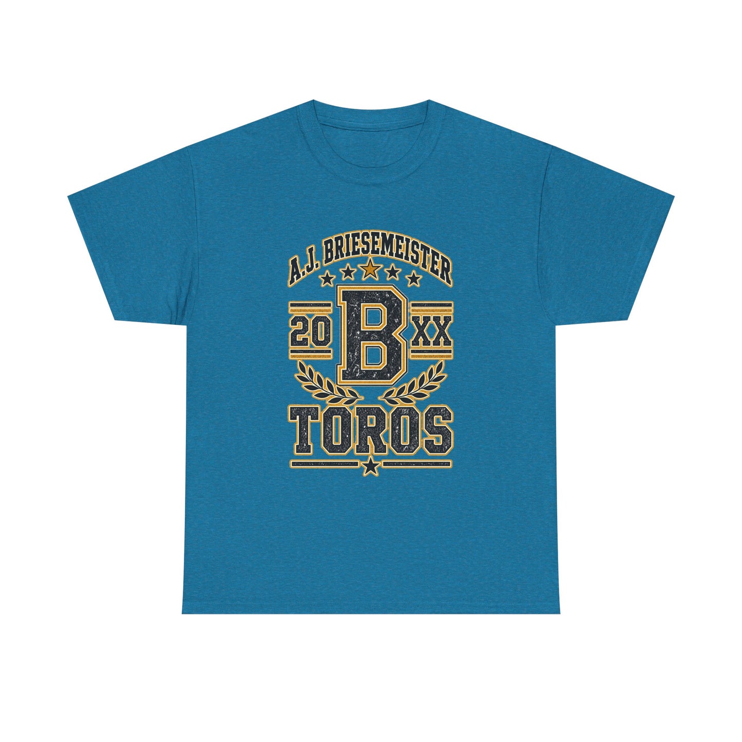 Toros Sports Crest Tee — A.J. Briesemeister Vintage Athletic Shirt