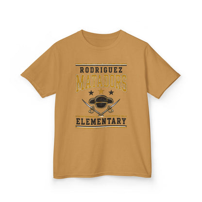 Rodriguez Matadors Elementary Kids T-Shirt — School Spirit Tee