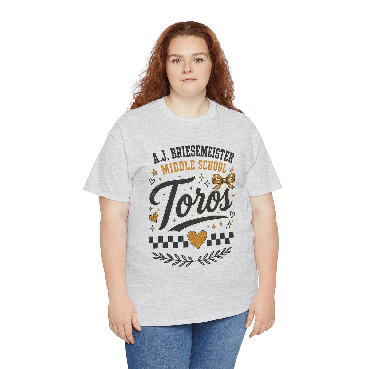 Toros Middle School Tee — L.J. Briesemaster School Spirit Shirt