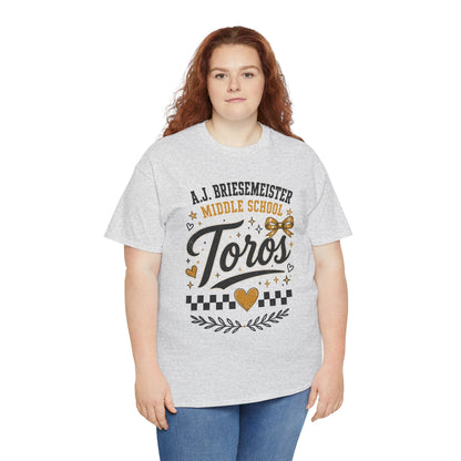 Toros Middle School Tee — L.J. Briesemaster School Spirit Shirt