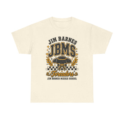 Jim Barnes JBMS Toreadors Middle School T-Shirt